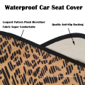 Strawberry printed waterproof car seat cover